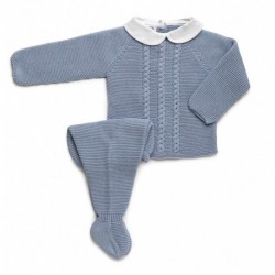 CONJUNTO POLAINA PERLE JULIANA 25054 CIELO