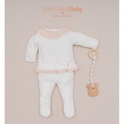 CONJUNTO POLAINA PERLE PANGASA 2503305 MARFIL/MELOCOTON