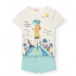 CONJUNTO SPORT VERANO NIÑA BOBOLI 221117