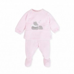 CONJUNTO POLAINA TERCIOPELO TUTTO PICCOLO 6485W23
