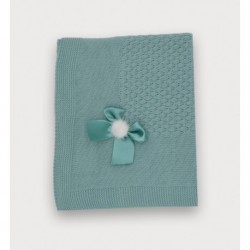 MANTA LANA SARDON O24AM-860 POMPON PELO