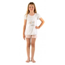 PIJAMA DOS PIEZAS DIACAR G2210 LITTLE PRINCESS