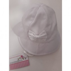 GORRO VERANO MARCO POLO LOLA PIQUE BLANCO