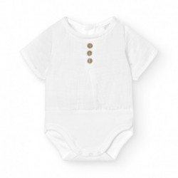 BODY CUELLO MANGA CORTA BABIDU 1724
