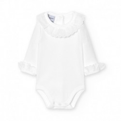 BODY CUELLO MANGA LARGA BABIDU 1199 PUNTILLA