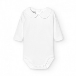 BODY CUELLO MANGA LARGA BABIDU 1188 PIQUE