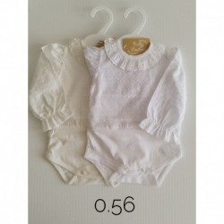 BODY CUELLO MANGA CORTA BABY FASHION 056 PLUMETI