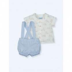 CONJUNTO VESTIR VERANO NIÑO MACILUSION 9382 CALA MORAIG