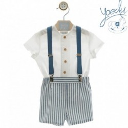 CONJUNTO VESTIR VERANO NIÑO YOEDU 0250-12 DAMAS