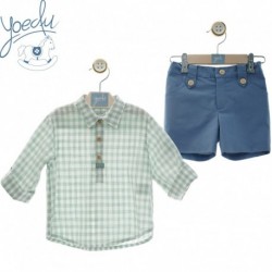 CONJUNTO VESTIR VERANO NIÑO YOEDU 1225-12 LANCELOT