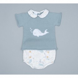 CONJUNTO VESTIR VERANO NIÑO GRANLEI 125-345