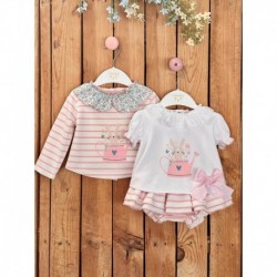 CONJUNTO VESTIR VERANO NIÑA VALENTINA LOVE96