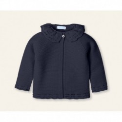 CHAQUETA NIÑA LARGA MACILUSION 9886 POMPOM MOON