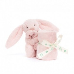 DOUDOU JELLYCAT BASHFUL PINK BUNNY SOOTHER