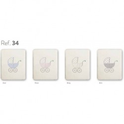 MANTA MINICUNA D'PEQUES 34 COCHECITO