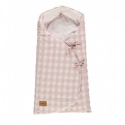 SACO CAPAZO INVIERNO PRAIA MIMO CHECKS ROSA