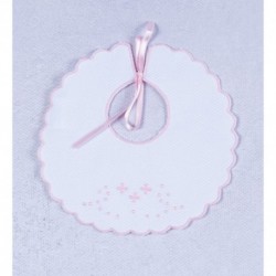 BABERO DE VESTIR MIKAMAMA 01048 PIQUE BORDADO