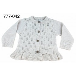 CHAQUETA NIÑA LARGA PECESA BABY 777-042