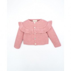 CHAQUETA NIÑA LARGA FINA EJERIQUE O23M97ROS