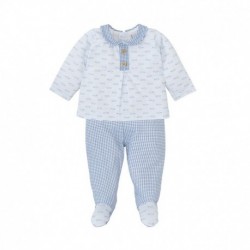 CONJUNTO POLAINA ALGODON BABIDU 52247 CORAL