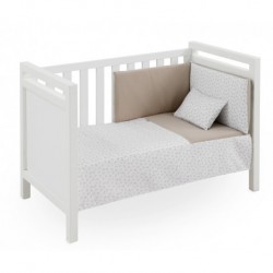 COLCHA+CHICHONERA D'PEQUES P50406 RAMILLETES