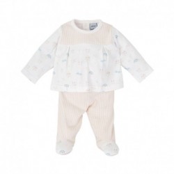 CONJUNTO POLAINA ALGODON BABIDU 50125 CIELO