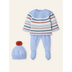 CONJUNTO POLAINA PUNTO MACILUSION 9822 JACQUARD ALL