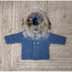 CHAQUETON PUNTO MEBI 1546-014G-23