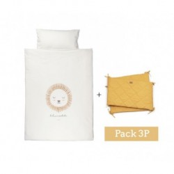 COLCHA+CHICHONERA BONJOUR BEBE 0425NA41 NAIROBI YELLOW