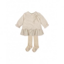 VESTIDO SPORT INVIERNO TUTTO PICCOLO 1284W25