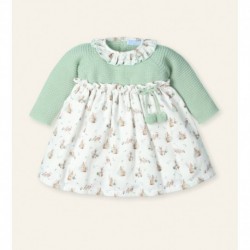 VESTIDO VESTIR INVIERNO MACILUSION 9871 CONEJITOS